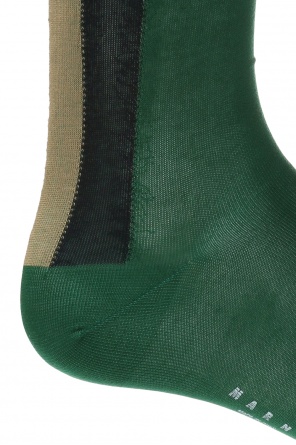 Embroidered stripes socks, zdjęcie 2 Embroidered stripes socks od Marni